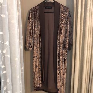Velvet kimono